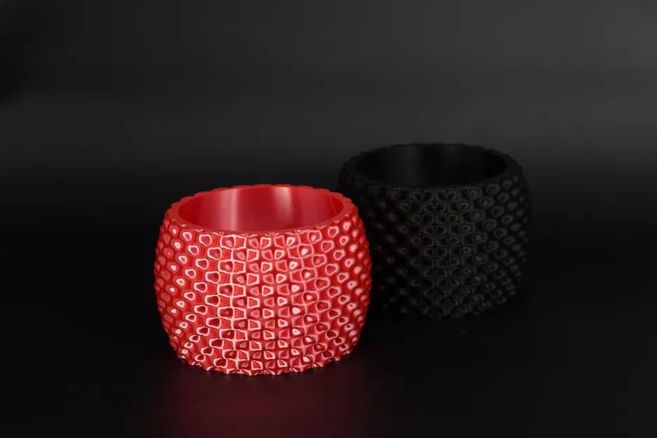 Bình hoa Bubble Planter - Thiết kế bề mặt bong bóng hữu cơ - Image 5