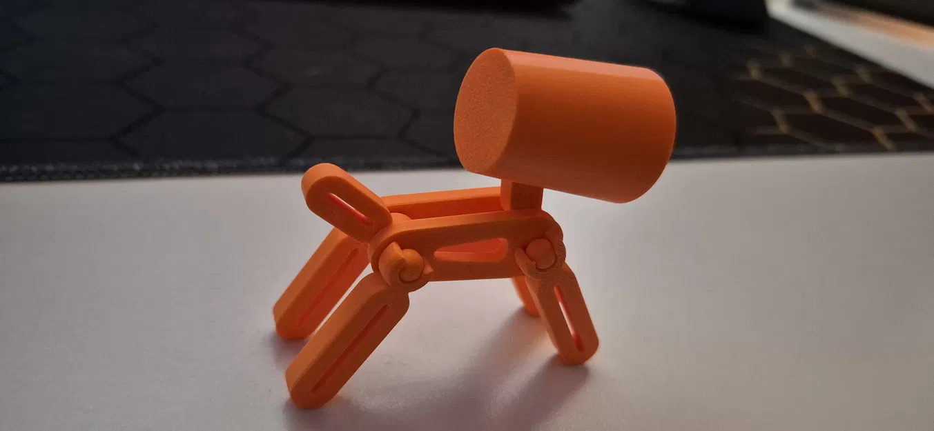 Robo Dog - Chú chó robot in 3D linh hoạt - Image 3