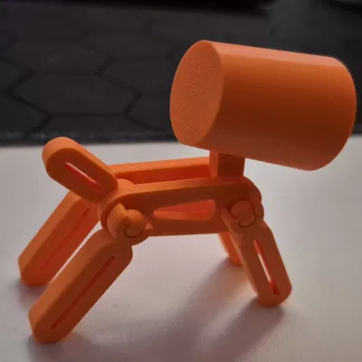 Robo Dog - Chú chó robot in 3D linh hoạt