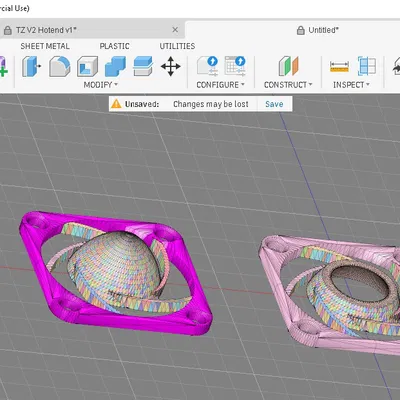 Nắp bảo vệ quạt 3010 cho hotend - Thiết kế tối ưu hóa luồng gió