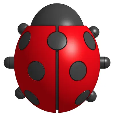 Mô hình Bọ rùa (Ladybug) đáng yêu cho bé
