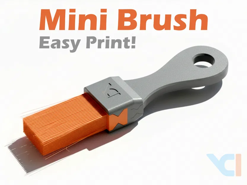 Mini Brush – Bàn chải in 3D hoàn toàn - Image 1