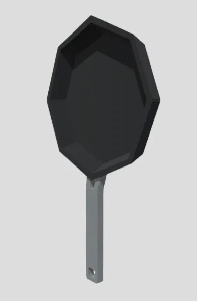 Mô hình chảo chiên 3D phong cách Animal Company độc đáo - Image 1