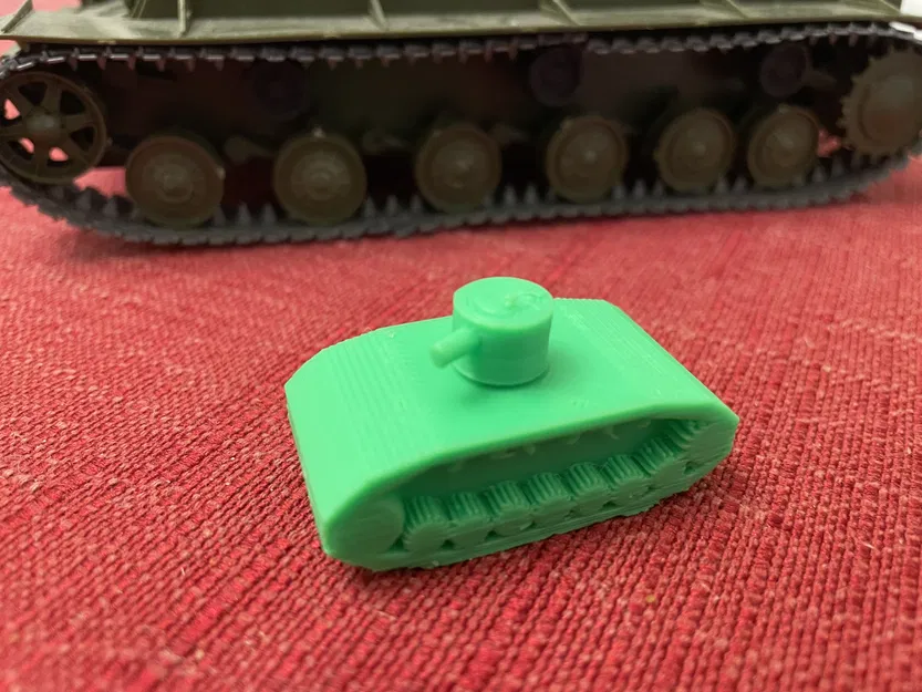 Mô hình xe tăng mini TONK có lỗ gắn nam châm cực chất - Image 1