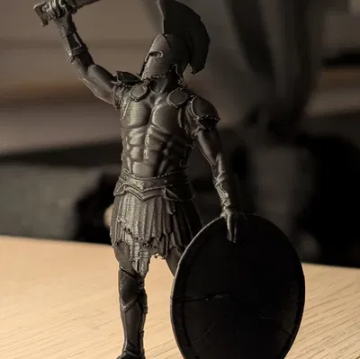 Mô hình chiến binh Spartan - Spartan battle winner