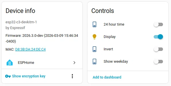 Đồng hồ LED Matrix hiển thị thời gian - Image 3
