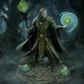Bloodbound Realms – Elf – Arcane Warden Mage xứ Veiled Grove (Mô hình 3D STL Dark Fantasy) - Thumbnail 1