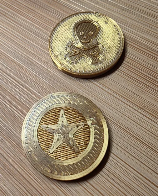 Đồng xu đa năng 3D in tại nhà: Dùng cho xe đẩy siêu thị và board game - Image 1