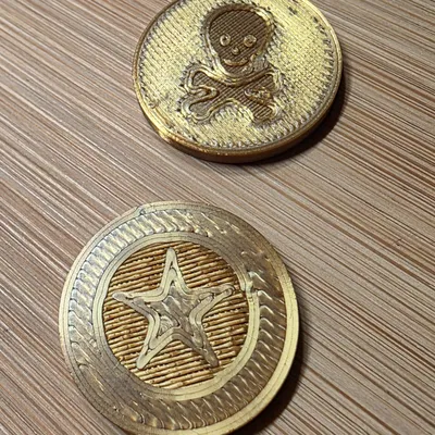 Đồng xu đa năng 3D in tại nhà: Dùng cho xe đẩy siêu thị và board game