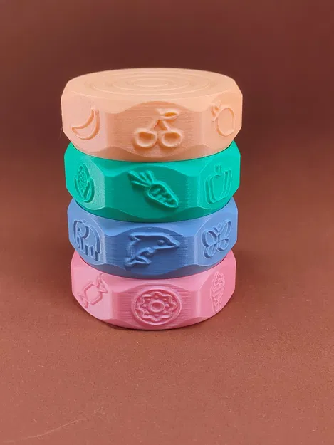 Con lăn xoay vui nhộn với nhiều họa tiết khác nhau - Image 1