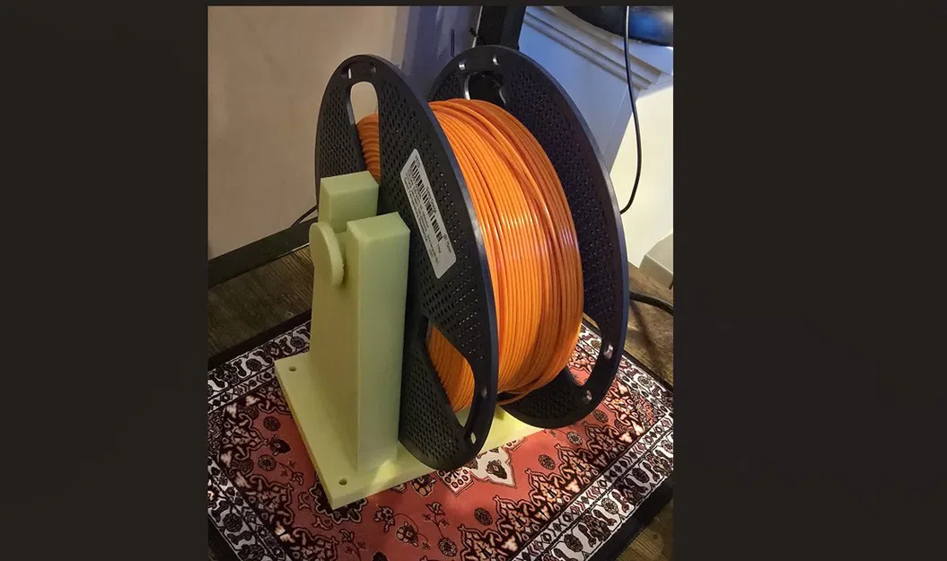 Giá đỡ cuộn nhựa Heavy Duty đơn giản với lỗ bắt vít - Image 1