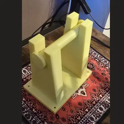 Giá đỡ cuộn nhựa Heavy Duty đơn giản với lỗ bắt vít