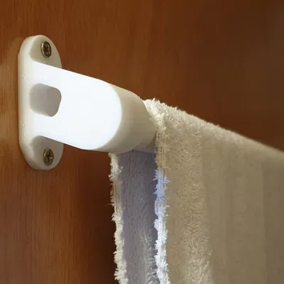 Bát Đỡ Góc Chữ L Treo Khăn (Cho Ống PVC 20mm & 1/2 inch - 2 Phiên Bản)