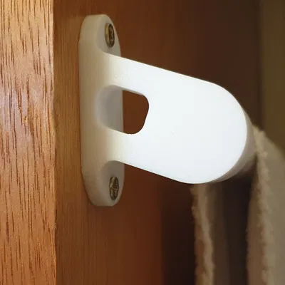 Bát Đỡ Góc Chữ L Treo Khăn (Cho Ống PVC 20mm & 1/2 inch - 2 Phiên Bản)