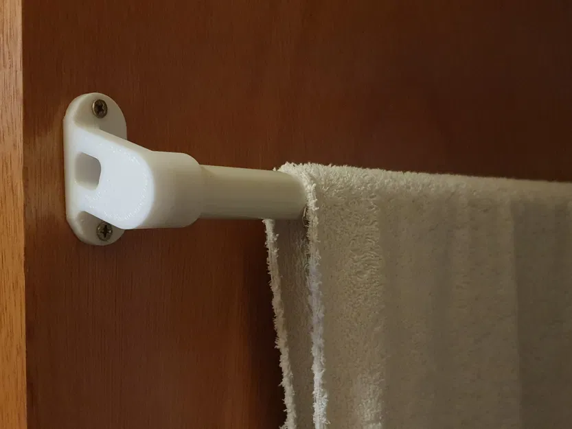 Bát Đỡ Góc Chữ L Treo Khăn (Cho Ống PVC 20mm & 1/2 inch - 2 Phiên Bản) - Image 4