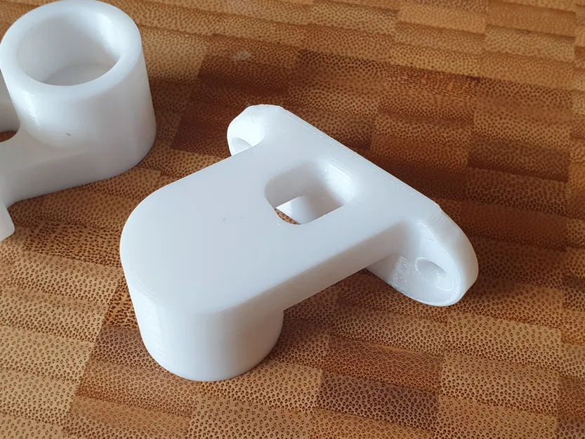 Bát Đỡ Góc Chữ L Treo Khăn (Cho Ống PVC 20mm & 1/2 inch - 2 Phiên Bản) - Image 6