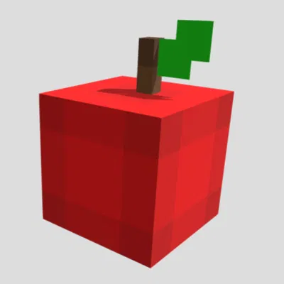Mô hình quả táo Minecraft 3D cực chất cho người hâm mộ