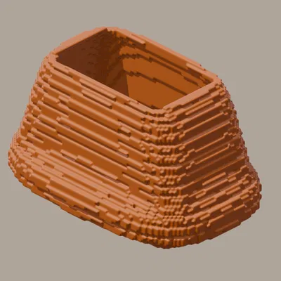 Bộ khay Ripple & Voxel - Thiết kế 3D hiện đại và tinh tế