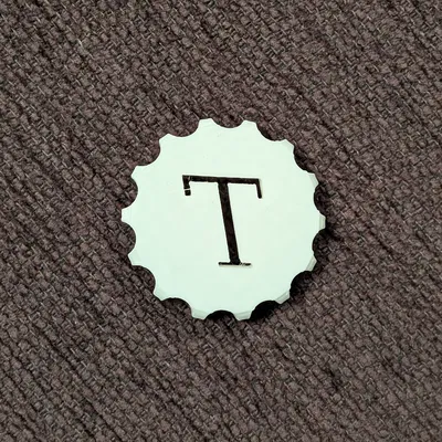 Maker Coin chữ T cách điệu - Mẫu in 3D nhỏ gọn, sáng tạo