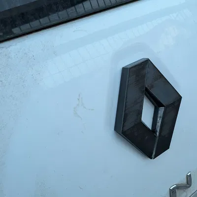 Logo Renault 3D cho cửa sau xe Scenic, Megane và Fluence
