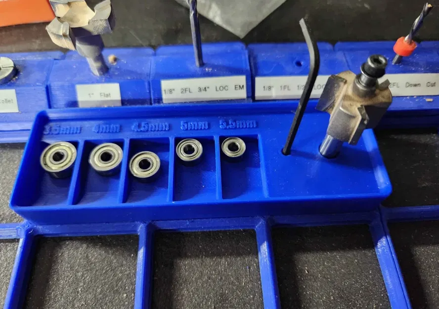 Đế giữ mũi phay Rabbeting hệ mét 3.5mm đến 5.5mm (Amana Tool 49436) - Image 1