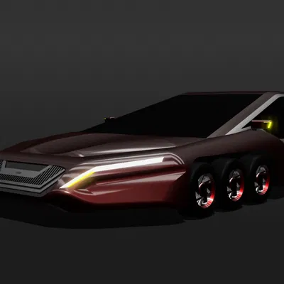 CL1M11 - Mẫu Concept Coupe 5 Trục Độc Đáo