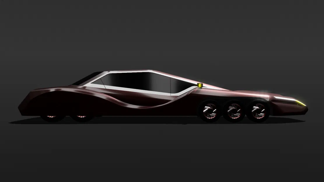 CL1M11 - Mẫu Concept Coupe 5 Trục Độc Đáo - Image 2