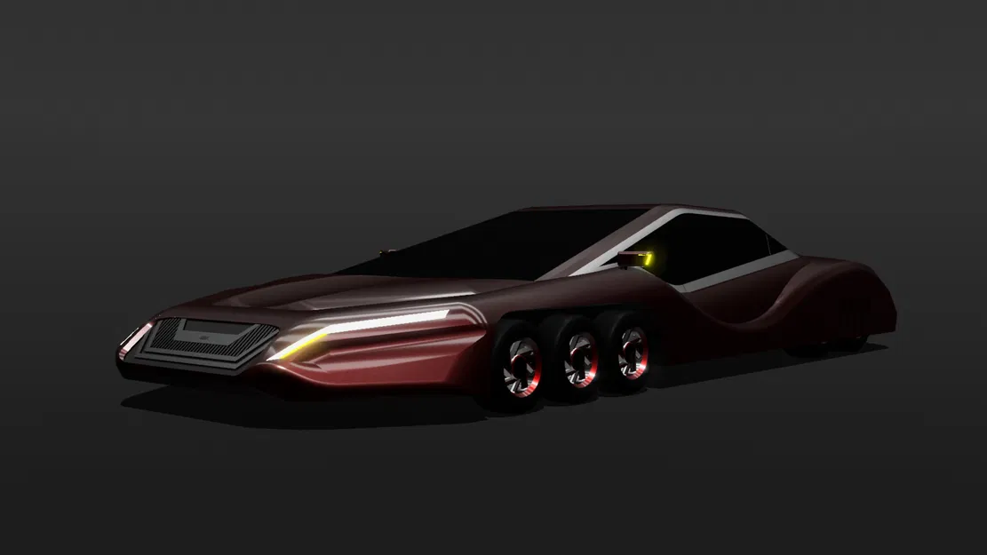 CL1M11 - Mẫu Concept Coupe 5 Trục Độc Đáo - Image 6