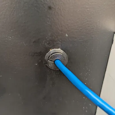 Vòng đệm dây cáp (Cable grommet) tham số hóa