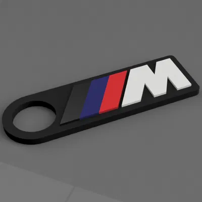 Móc khóa BMW M phong cách thể thao - Mẫu in 3D cực chất