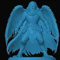 Mô hình 3D Aarakocra Rogue cho game nhập vai D&D - Thumbnail 1