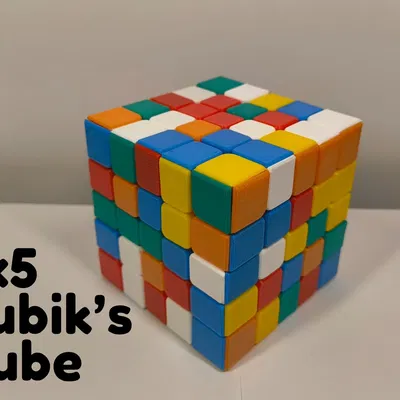 Khối Rubik 5x5 Tự In
