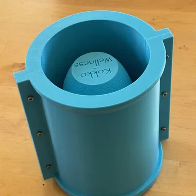 Bộ khuôn in 3D tạo hình nến trụ 6 inch tùy chỉnh kích thước