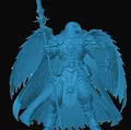 Mô hình 3D Aarakocra Paladin ấn tượng cho game RPG - Thumbnail 1