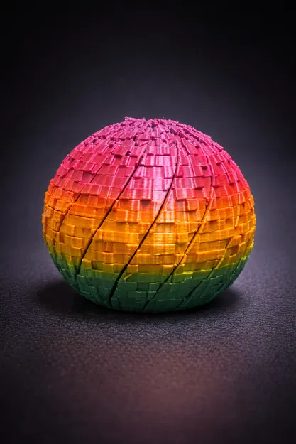 Đồ chơi Fidget Quả Cầu Disco Có Thể Mở Rộng – Mô hình chuyển động khớp nối - Image 1