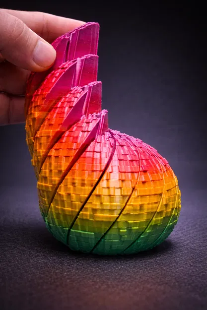 Đồ chơi Fidget Quả Cầu Disco Có Thể Mở Rộng – Mô hình chuyển động khớp nối - Image 2