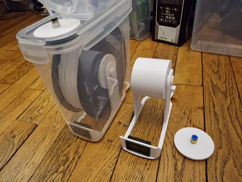 Hộp Drybox Chứa Nhựa 4L Tinh Tế (Không Cần Khoan Lỗ) - Image 1