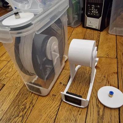 Hộp Drybox Chứa Nhựa 4L Tinh Tế (Không Cần Khoan Lỗ)