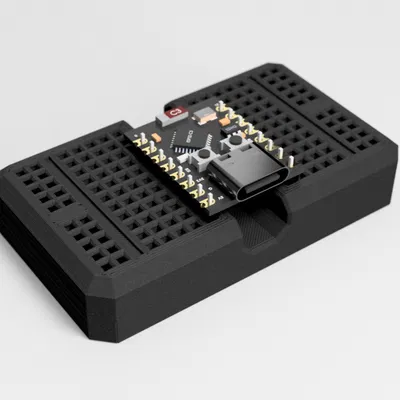 Đế Cắm (Breadboard) Cho ESP32-C3 SuperMini (File STEP)