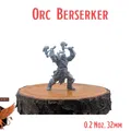 Orc Berserker - Mô hình thu nhỏ MGM sẵn sàng để in - Thumbnail 1