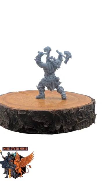 Orc Berserker - Mô hình thu nhỏ MGM sẵn sàng để in - Image 4