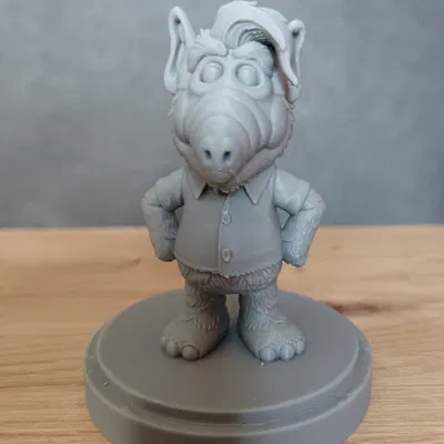 Mô hình 3D nhân vật ALF - Người ngoài hành tinh cổ điển cực chi tiết