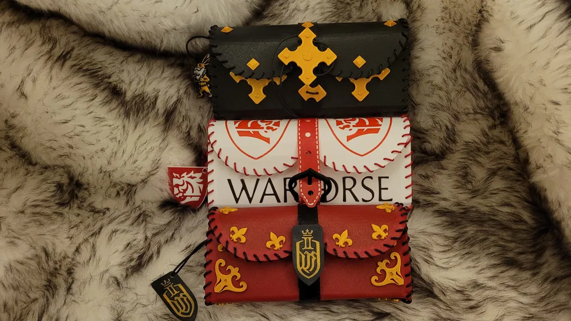 Bộ Kit Túi Đeo Thắt Lưng Trung Cổ - In 3D và Chế Tác Thủ Công - Image 3