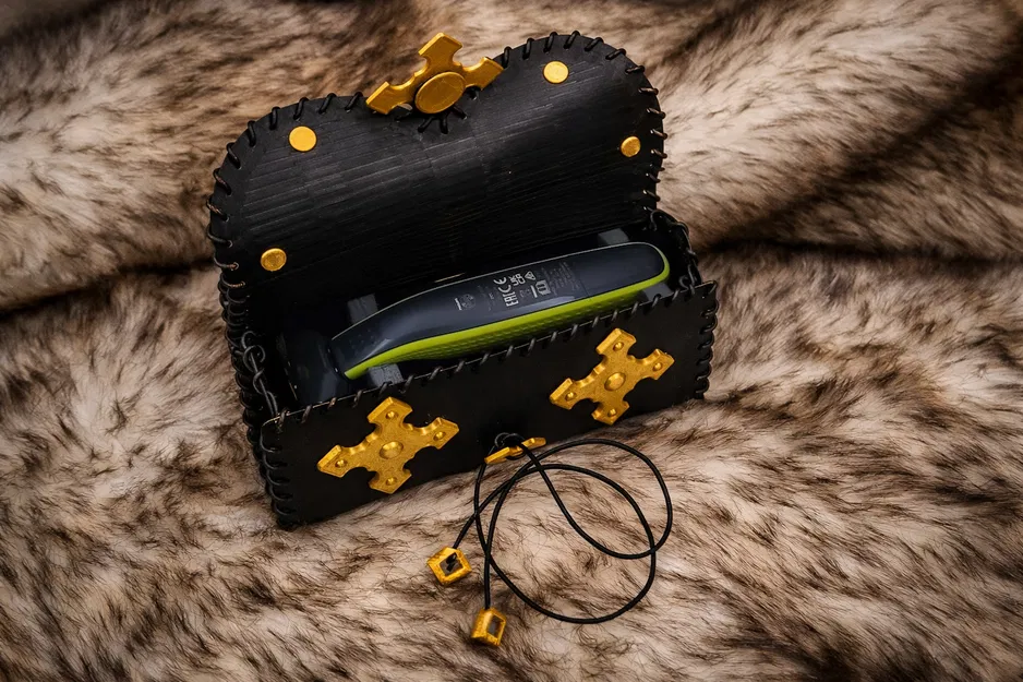 Bộ Kit Túi Đeo Thắt Lưng Trung Cổ - In 3D và Chế Tác Thủ Công - Image 8