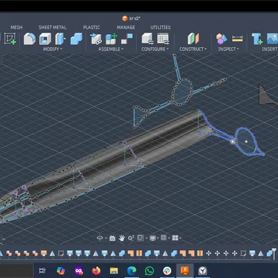 Mô hình in 3D máy bay do thám huyền thoại Lockheed SR-71 Blackbird