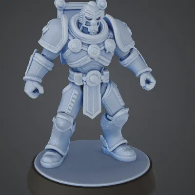 Mô hình binh lính hạng nặng Sci-Fi - Miniature cho Warhammer 40k