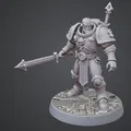 Mô hình chiến binh không gian Galactic Knight cho Warhammer - Thumbnail 1