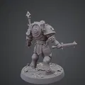 Mô hình chiến binh không gian Galactic Knight cho Warhammer - Thumbnail 2