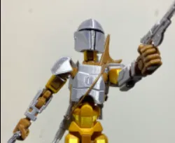 Bộ giáp Mandalorian 3D cho mô hình Dummy 13 cực chất - Image 1