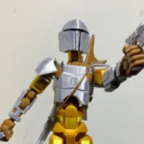 Bộ giáp Mandalorian 3D cho mô hình Dummy 13 cực chất